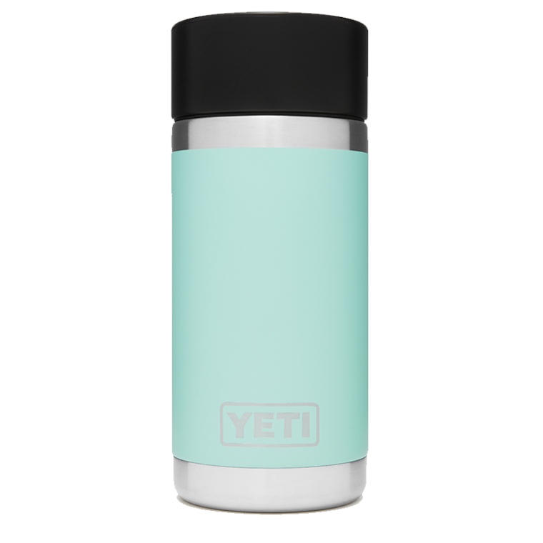 Yeti Rambler 12 oz hot shot sea foam760