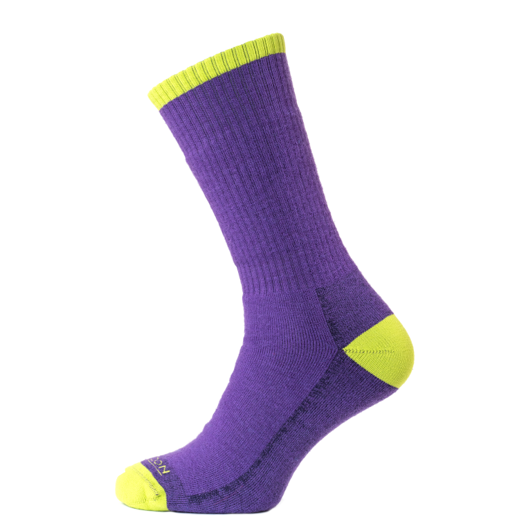 Horizon Merino Trek Purple-lime 760