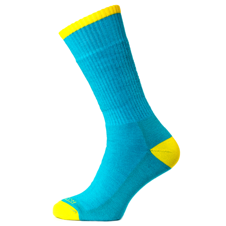 Horizon Merinoe Trek Teal-yellow 760